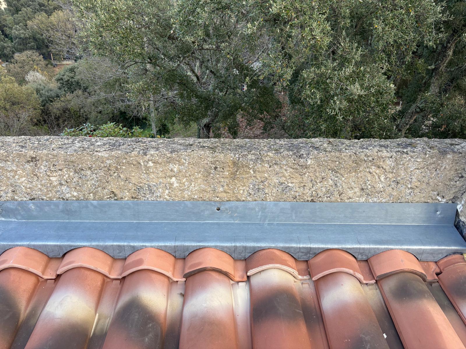 Zinguerie en zinc soudé